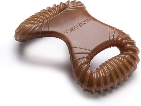 Benebone Dental Durable Dog Chew Toy for Aggressive Chewers, Real Bacon, Made in USA, Medium in Kuwait
