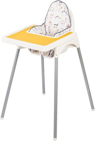 وسادة داعمة قابلة للنفخ من Dadouman لكرسي IKEA العالي، وسادة كرسي مرتفع للأطفال مع طباعة ملونة، تتضمن وسادة قابلة للنفخ (أوراق الشجر) in Kuwait