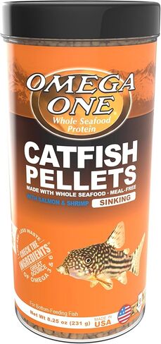 Omega One Sinking Shrimp Pellets, 8mm Pellets, 8.25 oz in Saudi Arabia