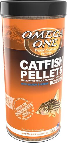 Omega One Sinking Shrimp Pellets, 8mm Pellets, 8.25 oz in Saudi Arabia