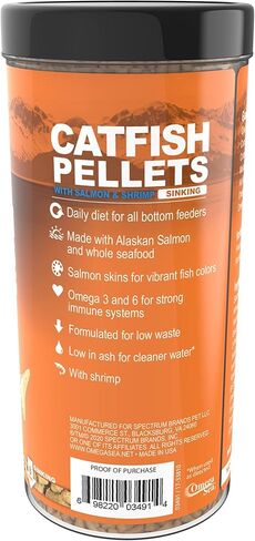 Omega One Sinking Shrimp Pellets, 8mm Pellets, 8.25 oz in Saudi Arabia