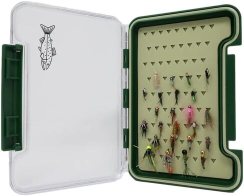 Tenkara Rod Co Loaded Nymph box with 24 flies in Kuwait