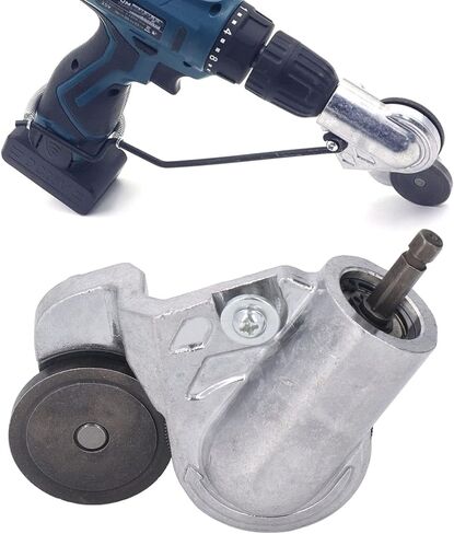 ملحق مثقاب معدني من UPQRSG، ملحق قاطع لوحة مثقاب كهربائي، محول أداة قطع معدنية سريعة التركيب من سبائك الألومنيوم، قاطع لوحة مثقاب كهربائي لقطع الحديد، ورقة بيضاء، فولاذ in Kuwait