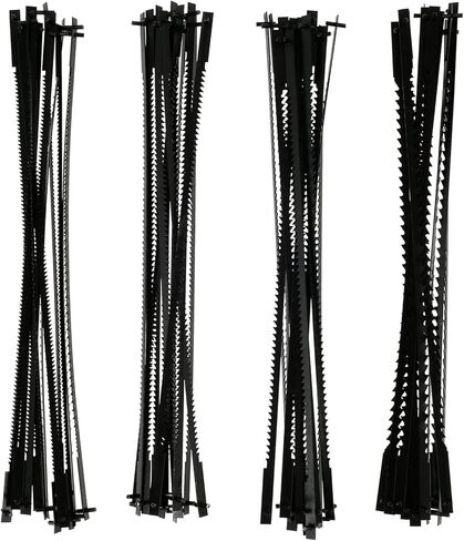 48 قطعة شفرات منشار تمرير 5 بوصة، شفرة منشار تمرير نهاية الدبوس SK5 شفرة منشار من الفولاذ الكربوني أداة النجارة (48 قطعة) in Kuwait