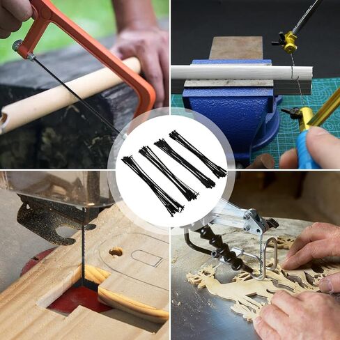 48 قطعة شفرات منشار تمرير 5 بوصة، شفرة منشار تمرير نهاية الدبوس SK5 شفرة منشار من الفولاذ الكربوني أداة النجارة (48 قطعة) in Kuwait