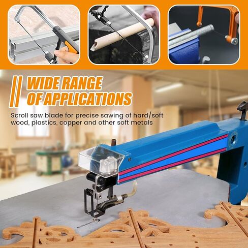 48 قطعة شفرات منشار تمرير 5 بوصة، شفرة منشار تمرير نهاية الدبوس SK5 شفرة منشار من الفولاذ الكربوني أداة النجارة (48 قطعة) in Kuwait