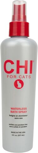 CHI Cat Hairball Control Waterless Bath Spray, White in Kuwait