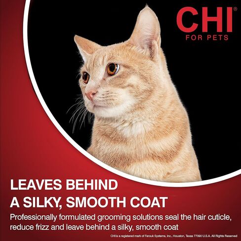 CHI Cat Hairball Control Waterless Bath Spray, White in Kuwait
