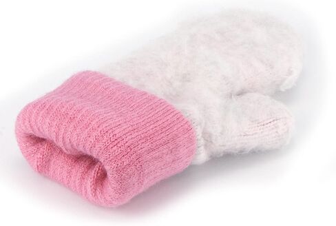 قفازات الأطفال الصغار قفازات شتوية دافئة وقابلة للتمدد محبوكة على شكل ثعلب للتزلج للفتيات الصغيرات والأولاد (2-5 سنوات للأطفال) in Kuwait