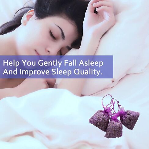 RENM 10 Ounce Lavender Sachets for Closets, 20 Pack Lavender Bud Organic Dried Flower, Dried Lavender Buds Lavender Sachet for Drawers and Closets in Kuwait