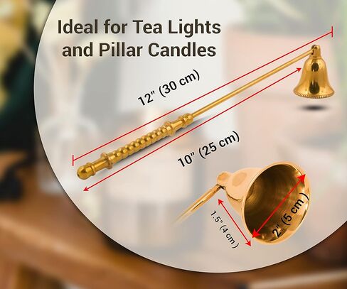 أداة تشذيب فتيل الشموع من ARSUK، أداة شموع، مجموعة ملحقات شموع الفتيل لإطفاء الحرائق بشكل آمن من الفولاذ المقاوم للصدأ (مجموعة من 3 قطع) in Kuwait