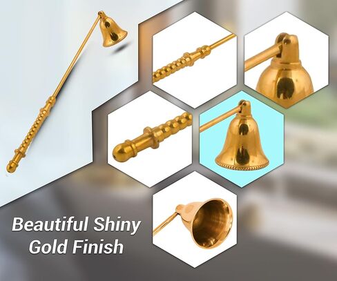 أداة تشذيب فتيل الشموع من ARSUK، أداة شموع، مجموعة ملحقات شموع الفتيل لإطفاء الحرائق بشكل آمن من الفولاذ المقاوم للصدأ (مجموعة من 3 قطع) in Kuwait