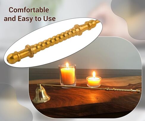 أداة تشذيب فتيل الشموع من ARSUK، أداة شموع، مجموعة ملحقات شموع الفتيل لإطفاء الحرائق بشكل آمن من الفولاذ المقاوم للصدأ (مجموعة من 3 قطع) in Kuwait