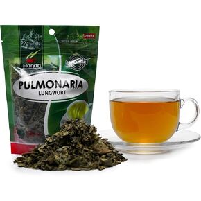 Hanan Peruvian Secrets Pulmonaria Herbal Tea | 100% Natural Lungwort | 1.76oz / 50g | Naturally Aids in Promoting Respiratory Comfort - 3 Pack in Saudi Arabia