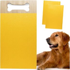 Dog Nail Scratch Board, 6 Year Supply Ultra-Heavyweight File Paper, Anti-Slip Grip, Large 17" x 9" Dog Scratch Pad for Nails, Dog Nail File Board, Dog Scratch Board, Scratch Boards for Dogs in Saudi Arabia