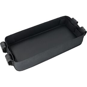 Bandelt Double Sided Stroller Snacks Tray for Wonderfold Wagon W Series Waterproof Kids Toy Placement Faux Leather Sides for Eating and 2 Kid’s Cup Holder (W2 Series) in Kuwait