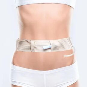 PD Belt Dialysis Belt Peritoneal Dialysis Catheter Holder Comfortable Protector with Slits Pouch for Secure G J Feeding Tube Accessories Men Women 3sizes Available(Small, 1Pack) in Kuwait