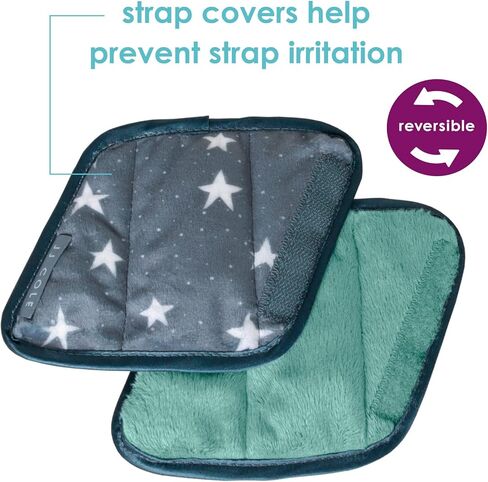 JJ Cole Head Support & Strap Cover Bundle, Star in Kuwait