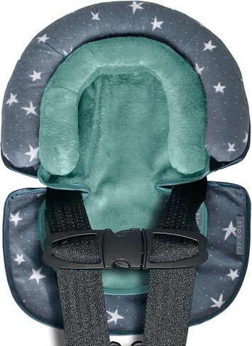 JJ Cole Head Support & Strap Cover Bundle, Star in Kuwait