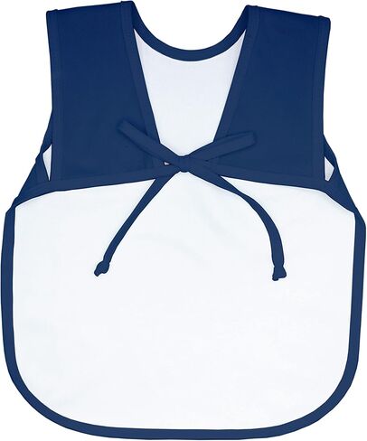 BapronBaby Minimalist Sage Bapron - No Neck Tie Safer Bib for Baby & Toddler - Soft Waterproof Stain Resistant - Machine Washable - Sz Baby/Toddler 6m-3T in Saudi Arabia