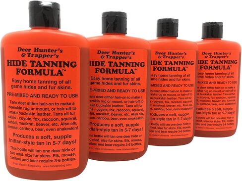 Knoblochs Deer Hunter's & Trapper's Hide & Fur Tanning Formula Multi Pack in Kuwait