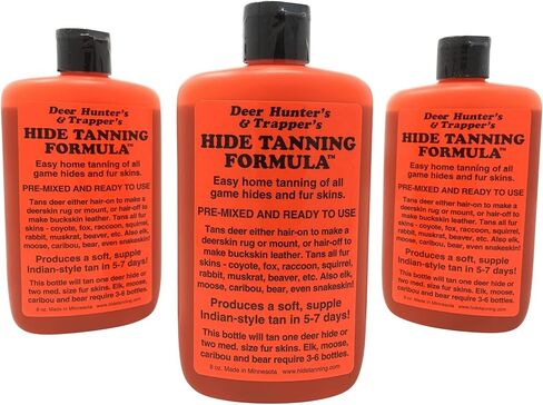 Knoblochs Deer Hunter's & Trapper's Hide & Fur Tanning Formula Multi Pack in Kuwait