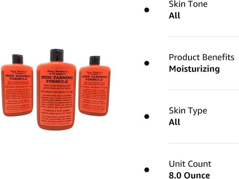 Knoblochs Deer Hunter's & Trapper's Hide & Fur Tanning Formula Multi Pack in Kuwait
