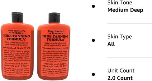 Knoblochs Deer Hunter's & Trapper's Hide & Fur Tanning Formula Multi Pack in Saudi Arabia