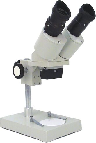 Walter Products XKC-3X-P مجهر ستيريو ثنائي العينين، عدسات WF10x، تكبير 30x، إضاءة محيطة، مرحلة ثابتة in Kuwait