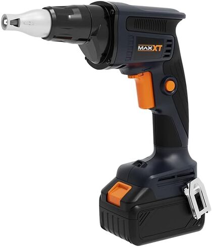 مفك الحوائط الجافة اللاسلكي MAXXT 20 فولت L-ion، سرعة قابلة للتعديل 0-4200 دورة في الدقيقة والعمق، لتطبيقات بناء الحوائط الجافة والتجميع والأرضيات والمبارزة والأسقف والسطح in Kuwait