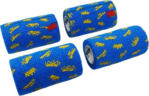 SyrFlex Cohesive Bandage 4" Rainbow 4pk in Kuwait