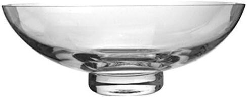 Hosley Clear Glass Bowl with Red Bottom 11.8 Inch Diameter Ideal Gift for Wedding or Special Occasion for Decorative Balls Orbs DIY Projects Terrariums and More. O4 in Saudi Arabia
