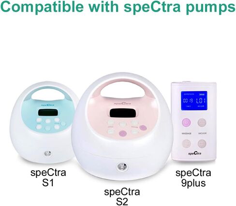 Maymom Backflow Protector Compatible with Spectra S2 S1 and 9 Plus Syngergy Gold Breastpump, Not Original Spectra Backflow Protector Replacement Pump Parts S2 Accessories in Saudi Arabia