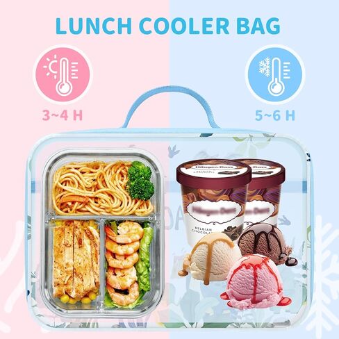 صندوق غداء على شكل ديناصور لطيف من Clastye للأطفال معزول للأولاد حقيبة غداء للمدرسة الخضراء حقيبة للحفاظ على البرودة للسفر خفيفة الوزن وسهلة التنظيف in Kuwait