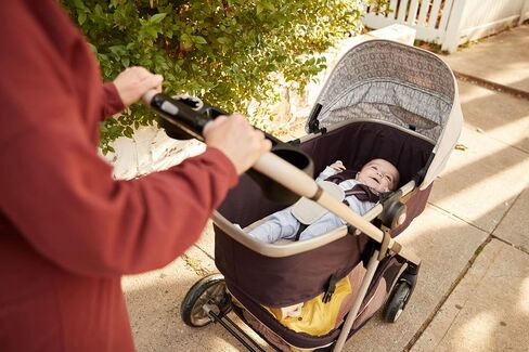 Safety 1st Deluxe Grow and Go Travel System Stroller and Car Seat Combo, 8-in-1 Travel System, Weight Capacity 4-30 lbs, Dunes Edge in Saudi Arabia