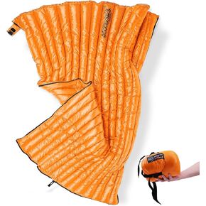 ZOOOBELIVES Ultralight Down Sleeping Bag for Adults, 27 oz 650 Fill Power, 50°F Comfort, 32°F Lower Limit, Lightweight 3-Season Backpacking Camping Bag with Compression Sack, AlpliveT400 in Kuwait