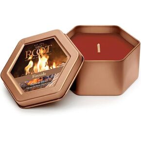 Fall Scented Candles in Travel Tin 24-Hour Honeycomb Traveler Handcrafted Beeswax Blend Candle, 4-Ounce, Fall Leaves in Kuwait