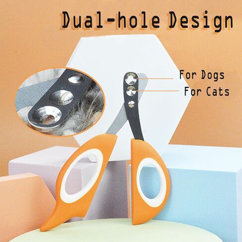 مقصات تقليم أظافر الكلاب والقطط من دوكلوم للمبتدئين، مشط فرشاة إزالة تساقط الحيوانات الأليفة للحيوانات الأليفة ذات الشعر الطويل، أداة فك تشابك الشعر الآمنة للشعر غير اللامع، 3 عبوات من أدوات الحلاقة الاحترافية للجرو والقطط in Kuwait