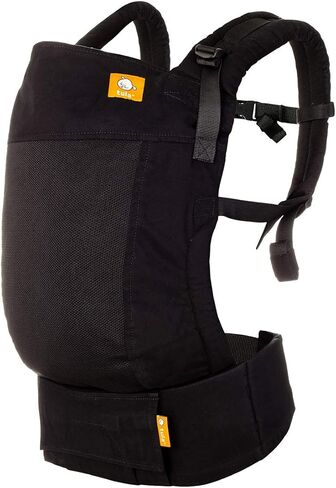 Baby Tula Free-to-Grow Coast Mesh Baby Carrier 7-45 lb, Adjustable Newborn to Toddler Carrier, Ergonomic Inward Front and Back Carry, Lightweight - Coast Overcast, Light Gray with Light Gray Mesh… in Kuwait