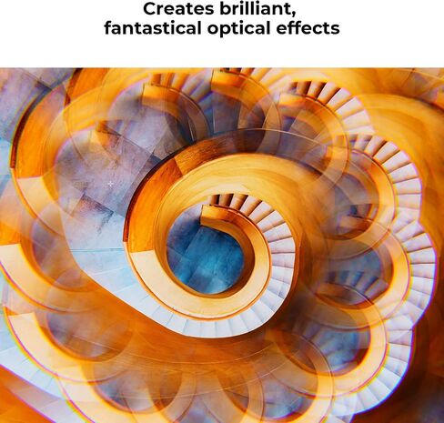 K&F Concept 82mm Kaleidoscope Filter, Special Effects Filter Prism Crystal Glass with Multi Refraction Subjects for Camera Lens in Saudi Arabia