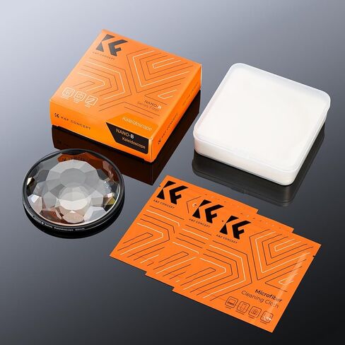 K&F Concept 82mm Kaleidoscope Filter, Special Effects Filter Prism Crystal Glass with Multi Refraction Subjects for Camera Lens in Saudi Arabia