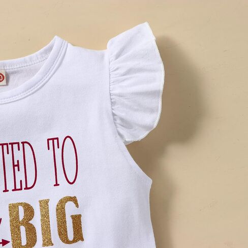 Toddler Kids Baby Girls Girls Big Sister Outfits Long Sleeve T-Shirt Tank Top Dot Mesh Tutu 2PCS kirt Set in Saudi Arabia