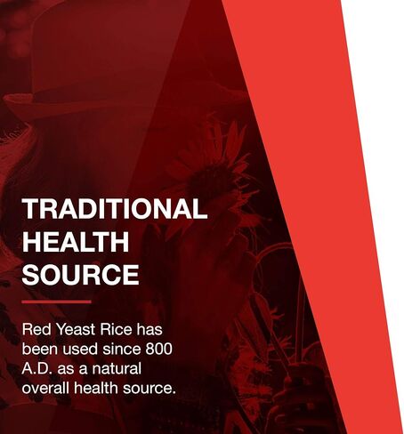 Protocol Red Yeast Rice Plus 600mg - ALA, CoQ10, Milk Thistle - Heart, Liver - 90 Veg Caps in Saudi Arabia