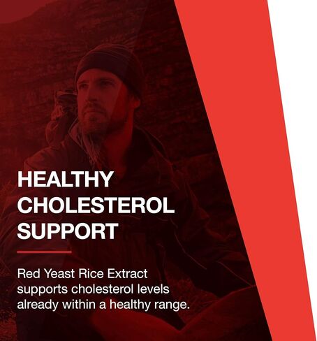 Protocol Red Yeast Rice Plus 600mg - ALA, CoQ10, Milk Thistle - Heart, Liver - 90 Veg Caps in Saudi Arabia