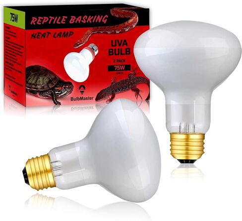 BULBMASTER 100 واط UVA لمبات مصباح الحرارة الزواحف ضوء الفرح للزواحف والبرمائيات، ضوء الفرح للتنين الملتحي، UVA مصباح الزواحف E26 قاعدة 2 حزمة in Kuwait