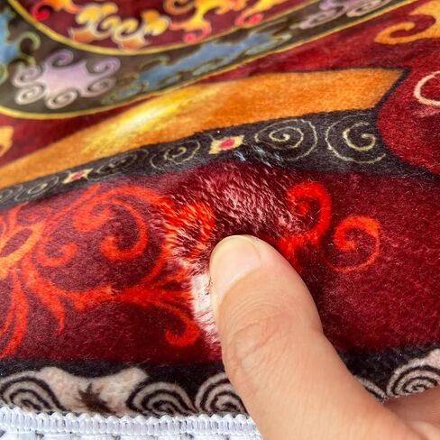 سجادة باب نصف دائرية، سجادة أرضية الحمام شبه دائرية، سجادة حمام ماندالا بوهو بوهيمية غير قابلة للانزلاق، سجادة حمام ماصة، سجادة داخلية من الألياف الدقيقة لغرفة المعيشة في المطبخ (متعددة الألوان) in Kuwait