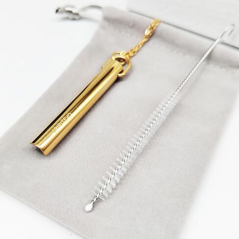 SpiritEvo Mindful Breathing Anxiety Necklace with Two Strong Chains and Velvet Bag, Anxiety Necklace for Stress Relief, Meditation Gifts, Calming Down, Breathing Exercises in Kuwait