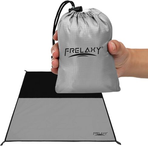 Frelaxy Pocket Picnic Blanket, Waterproof Blanket for Beach Festival | Lightweight compact design, Multi-use outdoor blanket, Waterproof & sandproof material, Easy to carry, Picnic, Camping in Saudi Arabia