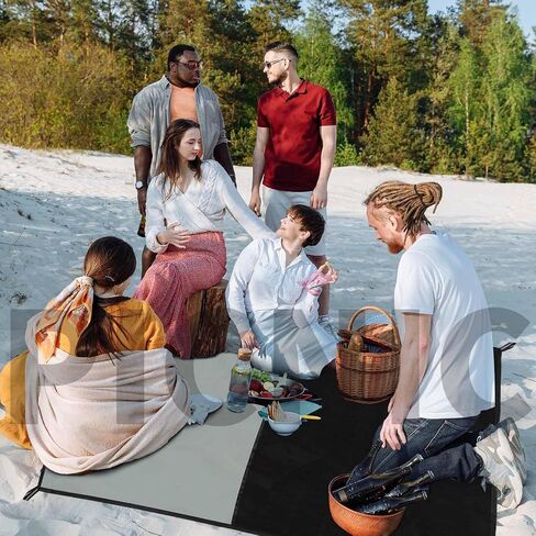 Frelaxy Pocket Picnic Blanket, Waterproof Blanket for Beach Festival | Lightweight compact design, Multi-use outdoor blanket, Waterproof & sandproof material, Easy to carry, Picnic, Camping in Saudi Arabia