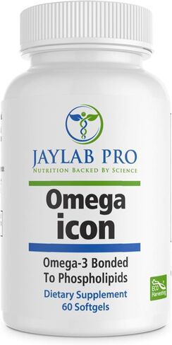 Omega Icon Antarctic Superba Boost Krill Oil Supplement 1000– Phospholipid Bound Omega-3 Supplements, Astaxanthin, Supports Heart Health, 1000mg-Burpless Omega 3 Oils-100% Traceable from Sea to Shelf in Saudi Arabia